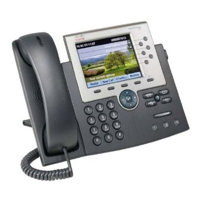Picture of CP-7965G-CH1 Cisco Unified 7965G VoIP Phone Silver/Dark Gray | New Factory Sealed