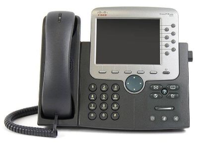Picture of CP-7970G Cisco Unified 7970G IP Phone 2 x RJ-45 10/100Base-TX | Refurbished