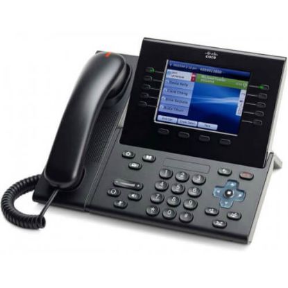 Picture of CP-8961-C-K9= Cisco Unified 8961 Charcoal Standard IP Phone | New Factory Sealed