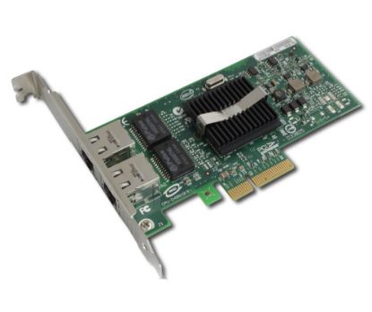 Picture of DCK42 Dell I350 Dual Port Low Profile PCIE NIC. Refurbished.