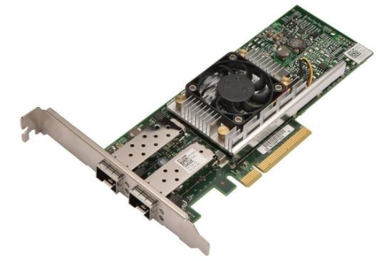 Picture of DDF4D Dell Emulex OCE14102-U1-D Dual Port 10GB SFP Low Profile Adapter. Brand New