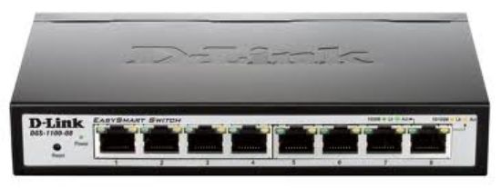 Picture of DGS-1100-08P D-Link Easysmart 8 Ports Gigabit POE Switch | Brand New 3 Years Warranty