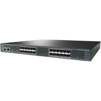 Picture of DS-C9124AP-K9 Cisco MDS 9124 Multilayer Fabric Switch - 24 Ports - 4.24Gbps | New Bulk Pack