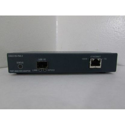 Picture of DS-PAA-2 Cisco MDS 9000 Port Analyzer Enhanced Adapter 1 x RJ-45 1 x LC Network Monitoring Device. New Bulk Pack.