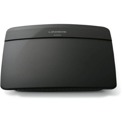 Picture of E1200-NP Linksys E1200 Wireless Router - IEEE 802.11n - 2 x Antenna - ISM Band - 300 Mbps Wireless Speed - 4 x Network Port - 1 x Broadband Port Desktop. New Factory Sealed 3 Years Linksys Warranty..