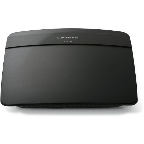 Picture of E1200-NP Linksys E1200 Wireless Router - IEEE 802.11n - 2 x Antenna - ISM Band - 300 Mbps Wireless Speed - 4 x Network Port - 1 x Broadband Port Desktop. New Factory Sealed 3 Years Linksys Warranty..