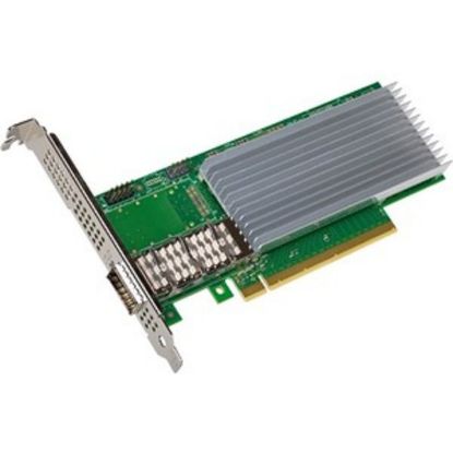 Picture of E810-CQDA1 Intel 1-Port 100gigabit Ethernet Adapter PCI-E 4.0 X16 Optical Fiber | Brand New 3 Years Warranty
