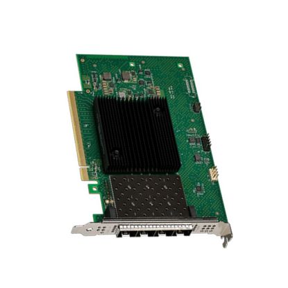 Picture of E810-XXVDA4 Intel 4 Ports PCI-E 4.0 x16 Full-height 25 Gigabit Ethernet Network Adapter | New Factory Sealed