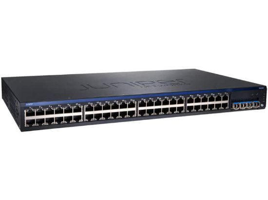 Picture of EX2200-48T-4G Juniper Layer 3 Switch 48 Ports Manageable Expansion Slots 10/100/1000Base-T | Refurbished