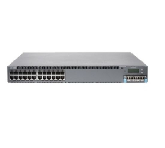 Picture of EX4300-24P-S Juniper Networks - Layer 3 Switch - 24 Ports - Manageable - 24 X Poe+ - 1 X Expansion Slots. Refurbished.
