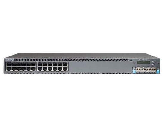 Picture of EX4300-24T Juniper Layer 3 Switch 24 Ports Manageable 24 X Rj-45 Rack-Mountable, Desktop | Refurbished