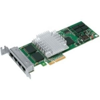 Picture of EXPI9404PTLBLK Intel Pro/1000 Pt Quad Port LP Server Adapter Pci-E X4 10/100/1000Base-T Low-Profile | Refurbished