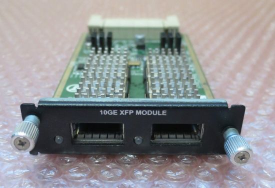 Picture of FJ727 Dell 2-Port 10GBE Fibre Channel XFP Fibre Stacking Module. Refurbished.