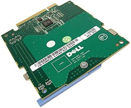 Picture of FM634 Dell Broadcom BCM5708S Dual Port Gigabit GBE Mezzanine NIC Card. Refurbished.