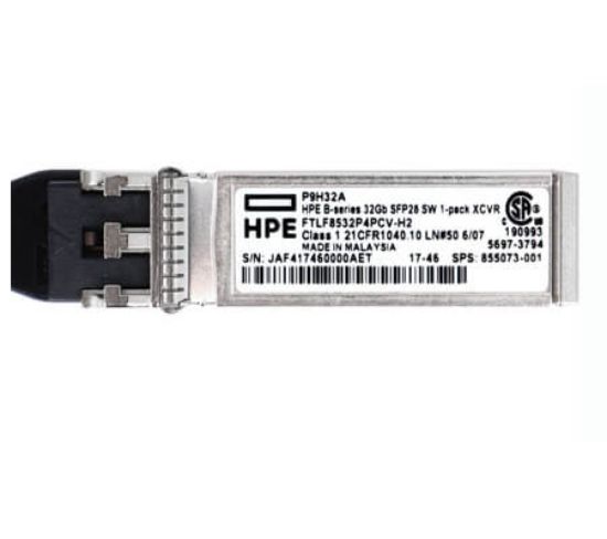 Picture of FTLF8532P4PCV-H2 HP B-Series 32GB Fc Short Wave 100M SFP+ Transceiver. New Bulk Pack.
