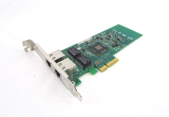 Picture of G174P Dell Dual Port PCI-E Gigabit Board Network Card. Refurbished.