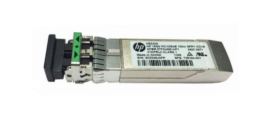 Picture of H6Z42-63001 HP Storefabric 16GB FC/10GBE 100M SR SFP+ Transceiver. Refurbished.