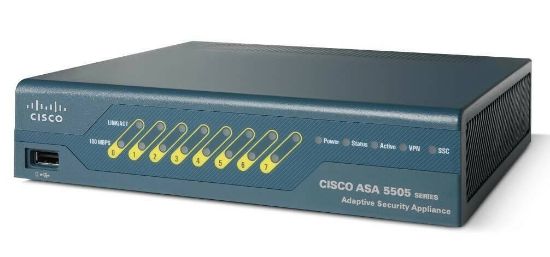Picture of ASA5505-SEC-BUN-K8 Cisco ASA 5505 Network Security Appliance | Refurbished