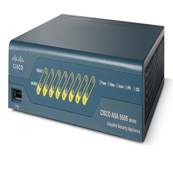 Picture of ASA5505-UL-BUN-K9 Cisco ASA 5505 Firewall Security Appliance | New Factory Sealed