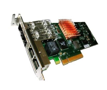 Picture of BCM957412A4120DLPC Broadcom 57412 10GB Dual Port SFP+ Pci-e X8 Network Adapter. Refurbished.