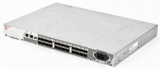 Picture of BR-320-0008 Brocade-300-Switch-8 X 8GB Fibre Channel+16 X Sfp Ports On Demand-Rack-Mountable. New Bulk Pack.