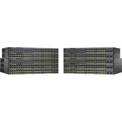 Picture of C1-C2960X-24PS-L Cisco ONE Catalyst 2960-X 24 GigE PoE 370W, 4x1G SFP, LAN Base | Refurbished