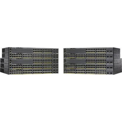 Picture of C1-C2960X-24TS-L Cisco ONE Catalyst 2960-X 24 GigE, 4 x 1G SFP, LAN Base | Refurbished