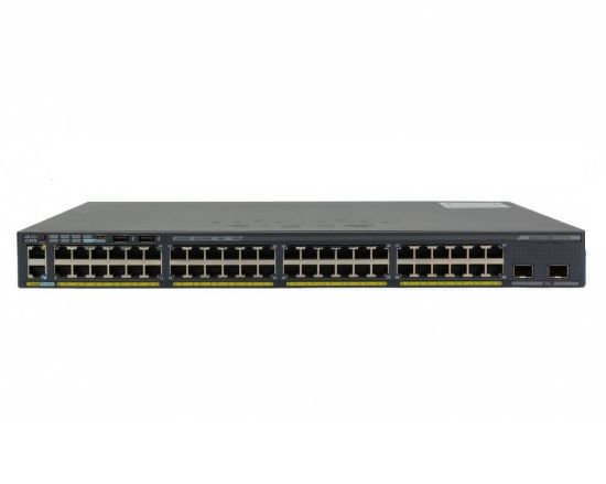 Picture of C1-C2960X-48FPD-L Cisco ONE Catalyst 48-Ports Managed Switch 48 PoE+ Ethernet Ports & 2 10-Gigabit SFP+ Ports | Refurbished