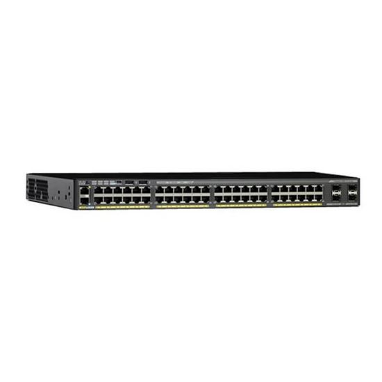 Picture of C1-C2960X-48LPS-L Cisco ONE Catalyst 2960-X Managed Switch 48 PoE+ Ethernet Ports & 4 Gigabit SFP Ports | Refurbished