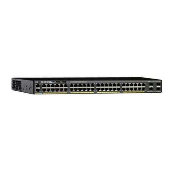 Picture of C1-C2960X-48TS-L Cisco Catalyst 2960-X 48 GigE. 4 x 1G SFP. LAN Base. Refurbished.