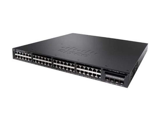Picture of C1-WS3650-48FS/K9 Cisco One Catalyst 3650 48 Ports Full POE 4X1G Uplink | Refurbished