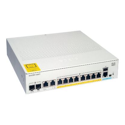 Picture of C1000-8P-E-2G-L Cisco Catalyst 8 Ports+ Ethernet Ports Managed Switch | Refurbished