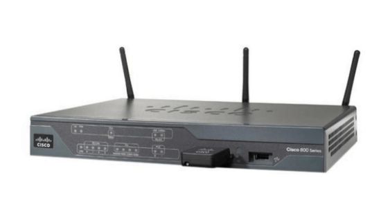 Picture of C886VA-W-E-K9 Cisco 886VA IEEE 802.11n 4-Port Fast Ethernet Wireless Router | Refurbished