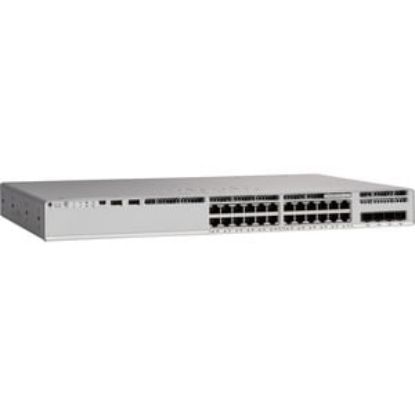 Picture of C9200L-24P-4G-E Cisco Catalyst 9200L 24-Ports PoE+, 4 x 1G, Network Essentials | Refurbished