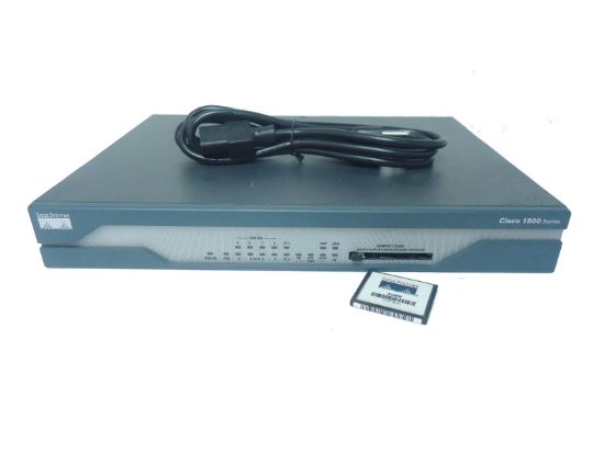 Picture of CISCO1811/K9 Cisco 8 Ports Services Router | Refurbished