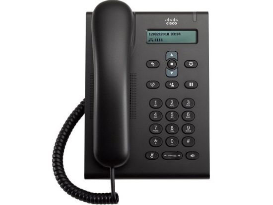 Picture of CP-3905 Cisco 3905 IP Phone Cable Wall Mountable, VoIP Speakerphone 2 x Network | Refurbished