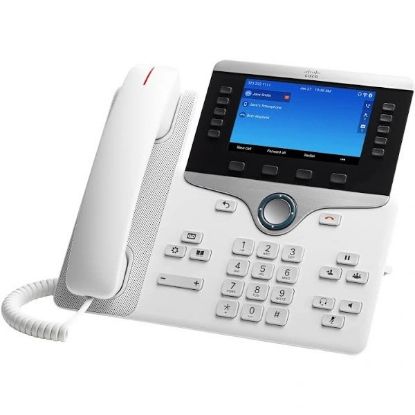 Picture of CP-8861-W-K9 Cisco 8861 Wi-Fi VoIP Phone - White | Refurbished