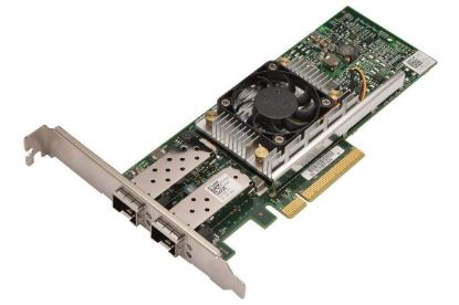 Picture of DDF4D Dell Emulex OCE14102-U1-D Dual Port 10GB SFP Low Profile Adapter. Brand New
