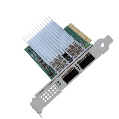 Picture of Dell 540-BDDX Ethernet 100GB QSFP 28 Dual Port PCI-E Network Adapter | Brand New