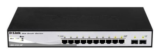Picture of DGS-1210-10P D- Link 10 Port GBe Poe Websmart Switch With 2 Combo SFP | Brand New 3 Years Warranty