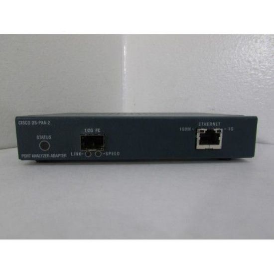 Picture of DS-PAA-2 Cisco MDS 9000 Port Analyzer Enhanced Adapter 1 x RJ-45 1 x LC Network Monitoring Device. Refurbished.