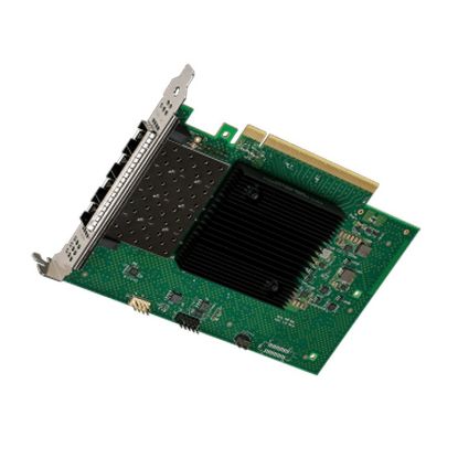 Picture of E810XXVDA4 Intel 4 Ports PCI-E 4.0 x16 Full-height 25 Gigabit Ethernet Network Adapter | New Factory Sealed