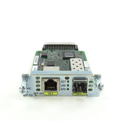Picture of EHWIC-1GE-SFP-CU= Cisco Interface Card Expansion Module | Refurbished