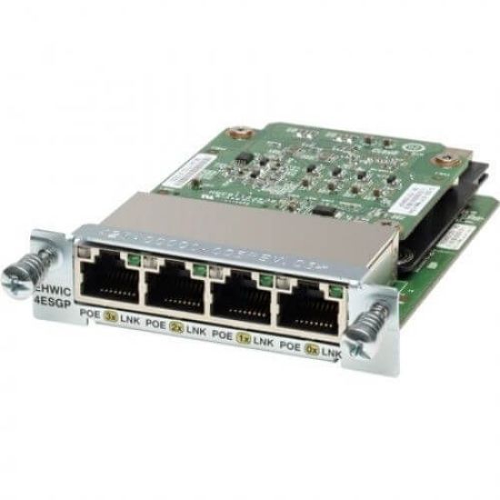 Picture of EHWIC-4ESG-P Cisco WAN Interface Card | Refurbished