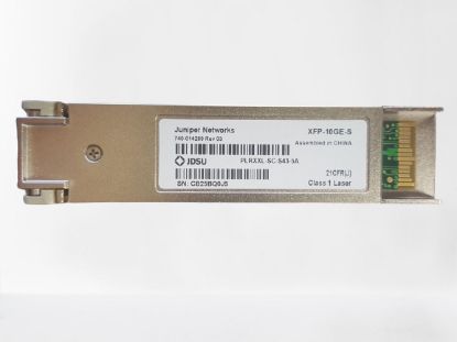 Picture of EX-XFP-10GE-ZR Juniper XFP 10GBASE-ZR Transformer Ethernet Optics MOD 1550NM For 80KM 10GB. New Factory Sealed 3 Years Juniper Warranty.