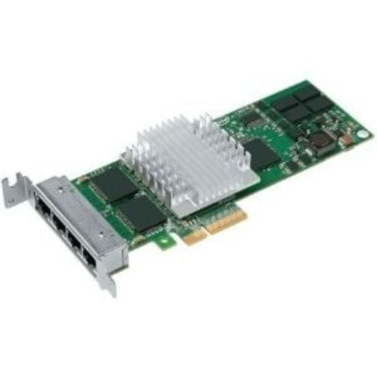Picture of EXPI9404PTLBLK Intel Pro/1000 Pt Quad Port LP Server Adapter Pci-E X4 10/100/1000Base-T Low-Profile | Refurbished