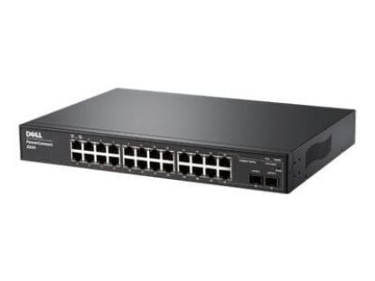 Picture of F491K Dell Powerconnect 2824 Ethernet 24 Port 10/100/1000Base-T SFP Managed Switch | Refurbished