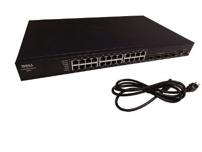 Picture of F5406 Dell Powerconnect 5324 24 Port Gigabit Ethernet Switch. Refurbished.