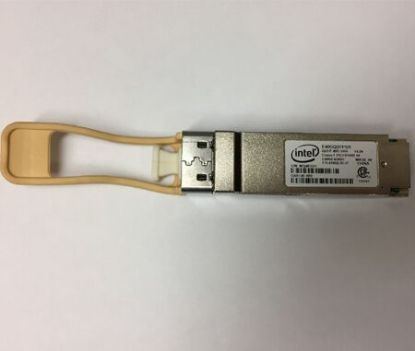 Picture of FTL410QE2C-IT Intel 850NM QSFP+ Transceiver Module, 40 Gigabit Ethernet,40gbase-SR4,MPO, Multi-Mode | Refurbished