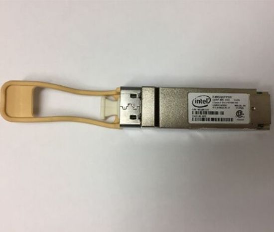 Picture of FTL410QE2C-IT Intel 850NM QSFP+ Transceiver Module, 40 Gigabit Ethernet,40gbase-SR4,MPO, Multi-Mode | Refurbished